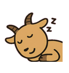 カモシカのじっと見守り便@SFW（個別スタンプ：5）