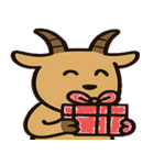 カモシカのじっと見守り便@SFW（個別スタンプ：6）