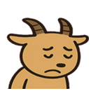 カモシカのじっと見守り便@SFW（個別スタンプ：13）