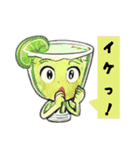 擬人化した食べ物飲み物たちスタンプ（個別スタンプ：3）