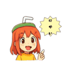 擬人化した食べ物飲み物たちスタンプ（個別スタンプ：19）