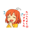 擬人化した食べ物飲み物たちスタンプ（個別スタンプ：24）