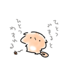 メンタル絹豆腐リスの崩壊スタンプ（個別スタンプ：25）