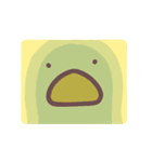 新人のヒヨコさんとニワトリパイセン（個別スタンプ：10）