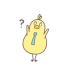 新人のヒヨコさんとニワトリパイセン（個別スタンプ：19）