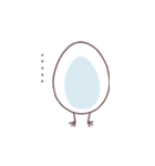 新人のヒヨコさんとニワトリパイセン（個別スタンプ：23）