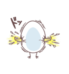 新人のヒヨコさんとニワトリパイセン（個別スタンプ：24）