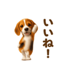 踊る！ビーグル2（個別スタンプ：5）