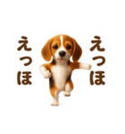 踊る！ビーグル2（個別スタンプ：16）