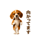 踊る！ビーグル2（個別スタンプ：22）