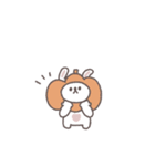 秋のあいさつ◎ちびっこうさぎさん #2（個別スタンプ：23）