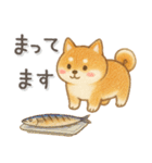 柴犬いっぱい♡豆しば♡秋＆冬（個別スタンプ：28）