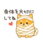 柴犬いっぱい♡豆しば♡秋＆冬（個別スタンプ：31）