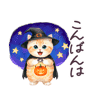 秋冬 毎日使える コスにゃんず 日常（個別スタンプ：4）