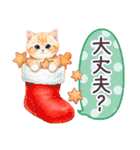 秋冬 毎日使える コスにゃんず 日常（個別スタンプ：35）