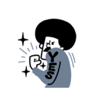 ジャージい -Black-（個別スタンプ：25）