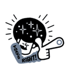 ジャージい -Black-（個別スタンプ：26）