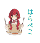 普段着赤髪女子の秋★ゆる毎日（個別スタンプ：22）