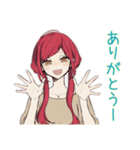 普段着赤髪女子の秋★ゆる毎日（個別スタンプ：29）