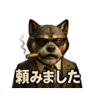 Mr.ダンディ犬。（個別スタンプ：1）