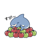 秋のサメたち（個別スタンプ：36）
