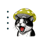 猫の叫び♡秋【日常挨拶】（個別スタンプ：39）