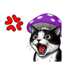 猫の叫び♡秋【日常挨拶】（個別スタンプ：40）