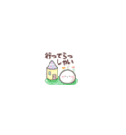 超ちっちゃい♡北欧風おもちとシマエナガ（個別スタンプ：22）