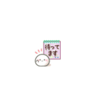 超ちっちゃい♡北欧風おもちとシマエナガ（個別スタンプ：24）