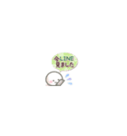 超ちっちゃい♡北欧風おもちとシマエナガ（個別スタンプ：34）