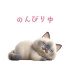 【日本語】 ラグドール スタンプ 2（個別スタンプ：5）