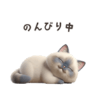 【日本語】 ラグドール スタンプ 1（個別スタンプ：5）