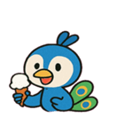 見てくるクジャクの圧便@SFW（個別スタンプ：4）