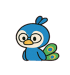 見てくるクジャクの圧便@SFW（個別スタンプ：5）