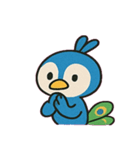 見てくるクジャクの圧便@SFW（個別スタンプ：12）