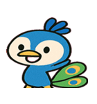 見てくるクジャクの圧便@SFW（個別スタンプ：24）