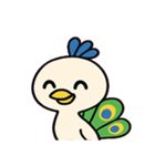 ドヤりクジャクのごきげん便@SFW（個別スタンプ：3）