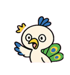 ドヤりクジャクのごきげん便@SFW（個別スタンプ：5）