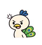 ドヤりクジャクのごきげん便@SFW（個別スタンプ：6）