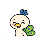 ドヤりクジャクのごきげん便@SFW（個別スタンプ：8）