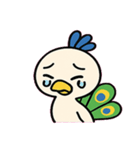 ドヤりクジャクのごきげん便@SFW（個別スタンプ：10）