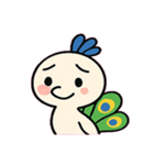 ドヤりクジャクのごきげん便@SFW（個別スタンプ：11）