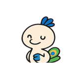 ドヤりクジャクのごきげん便@SFW（個別スタンプ：12）