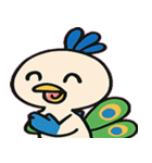 ドヤりクジャクのごきげん便@SFW（個別スタンプ：15）