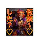 ※キャンディより俺を狙え！黒人ハロウィン（個別スタンプ：13）