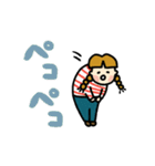 カラフルDAYS【ご挨拶】（個別スタンプ：11）