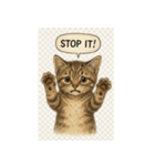 リアル子猫の感情表現スタンプ（個別スタンプ：32）