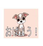 ウィペットがいっぱい（個別スタンプ：2）