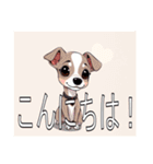 ウィペットがいっぱい（個別スタンプ：4）