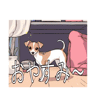 ウィペットがいっぱい（個別スタンプ：6）